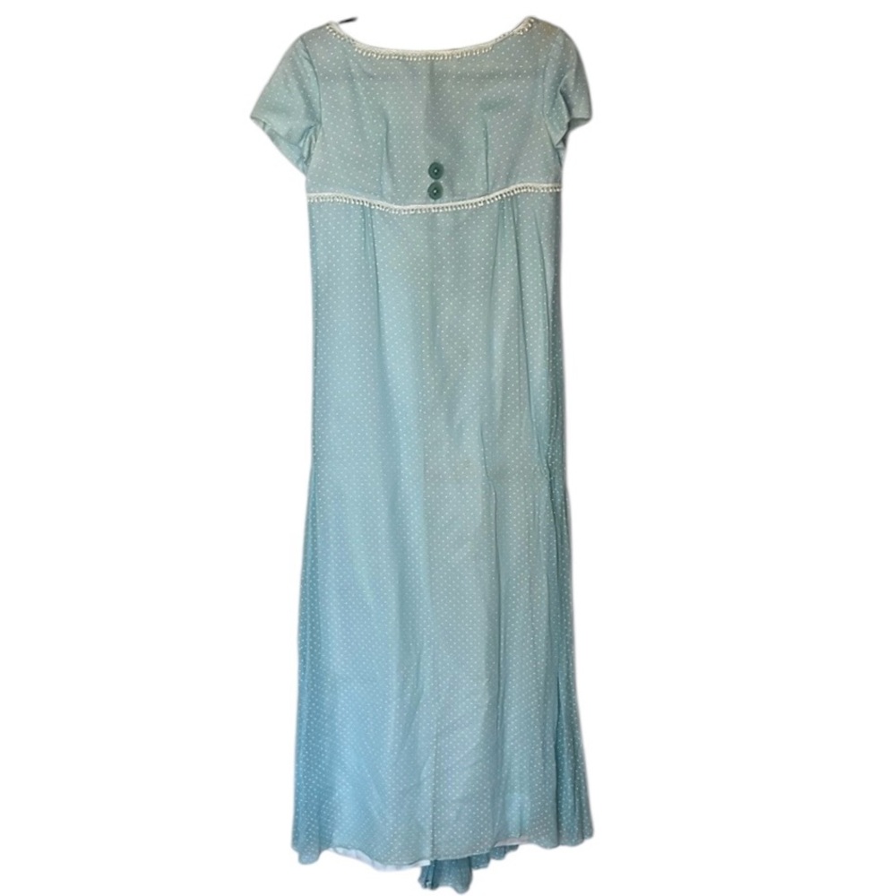 Vtg Lorrie Deb Juliette Maxi Prom Dress Size Small